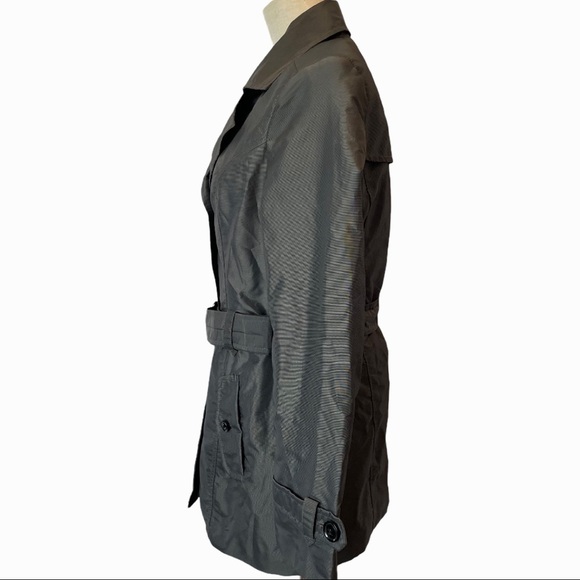 Reitmans grey belted spring fall  dressy jacket - Picture 5 of 10